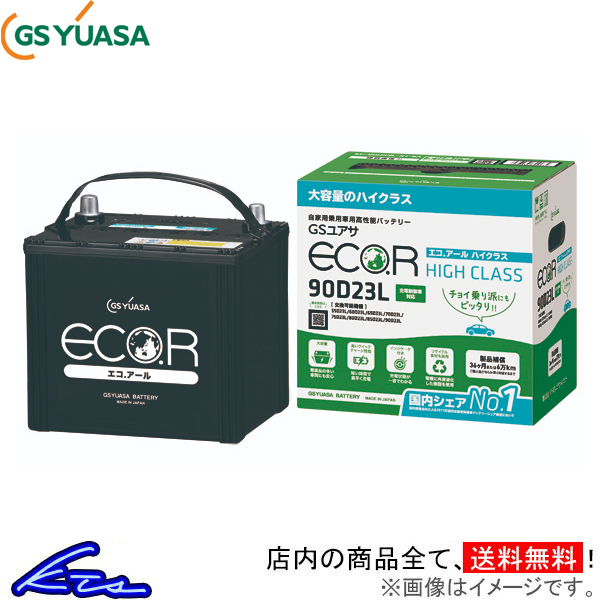 GSユアサ エコR ハイクラス カーバッテリー インプレッサ CBA-GRF EC