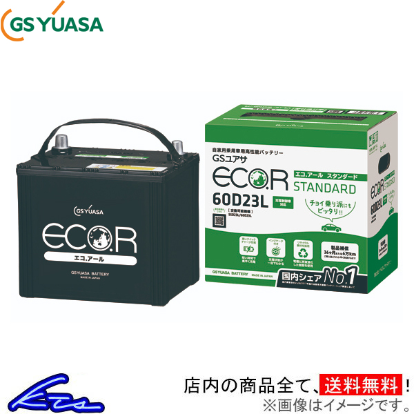 GSユアサ エコR スタンダード カーバッテリー センチュリー E-GZG50 EC