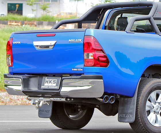 ハイラックス GUN125 マフラー HKS リーガマックス トレイルマスター 31021-AT005 工賃セット HILUX スポーツマフラー | HKS | 02