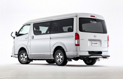 ハイエースバン 200系 ジャオス BATTLEZ リフトアップセット VFA A732201 JAOS HIACE VANの画像