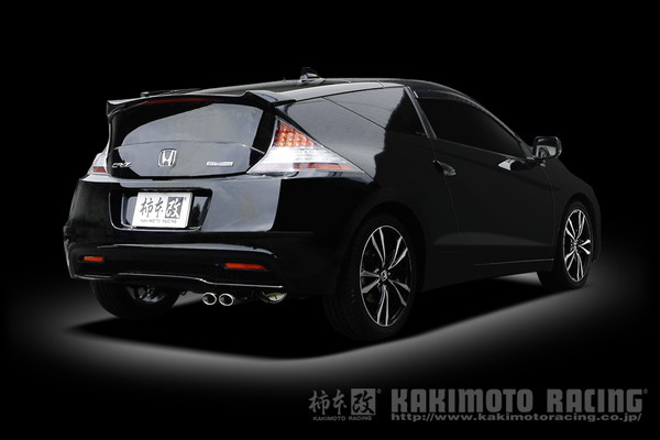 柿本改 CR-Z ZF2 マフラー KRノーブルエリッセ クリスタルAB H52386B