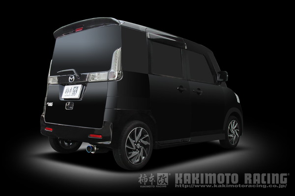 柿本改 ワゴンRスティングレー MH23S マフラー GTボックス06&S