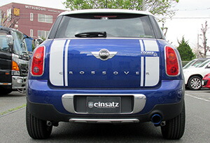 クロスオーバー(R60) XD20A マフラー 柿本改 アインザッツ s-622 E6E3017C KAKIMOTO RACING 柿本 カキモト einsatz s-622 CROSSOVER | 柿本改 | 02