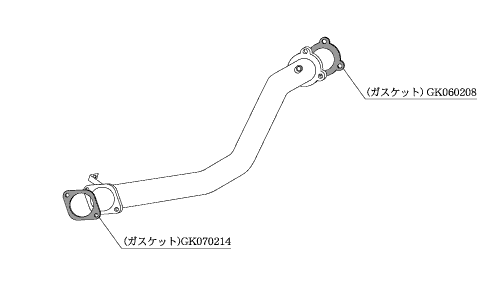 RX-7 FC3S マフラー 柿本改 フロントパイプ ZF302 KAKIMOTO RACING 柿本 カキモト RX7 スポーツマフラー | 柿本改 | 01