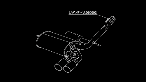 F56 XM20 マフラー 柿本改 アインザッツ s-622 E6G3016C KAKIMOTO RACING 柿本 カキモト einsatz s-622 スポーツマフラー | 柿本改 | 01