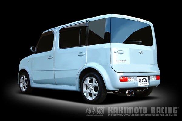 柿本改 キューブキュービック YGZ11 マフラー GTボックス06&S