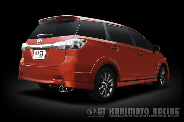 柿本改 ウィッシュ ZGE22W マフラー GTボックス06&S T443112