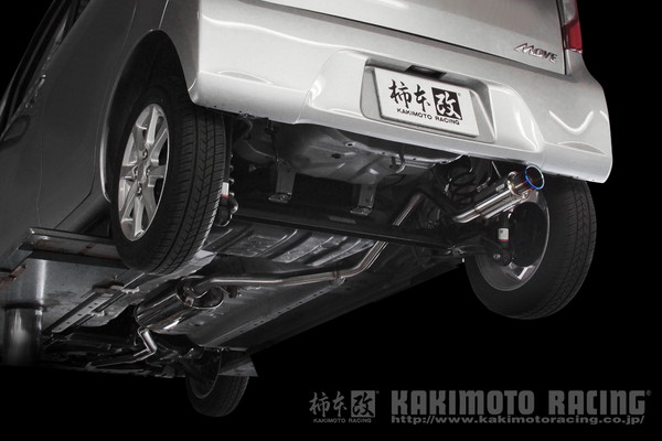 柿本改 ムーヴ LA100S マフラー GTボックス06&S D44312 工賃セット