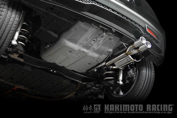 柿本改 CR-Z ZF2 マフラー KRノーブルエリッセ クリスタルAB H52386B
