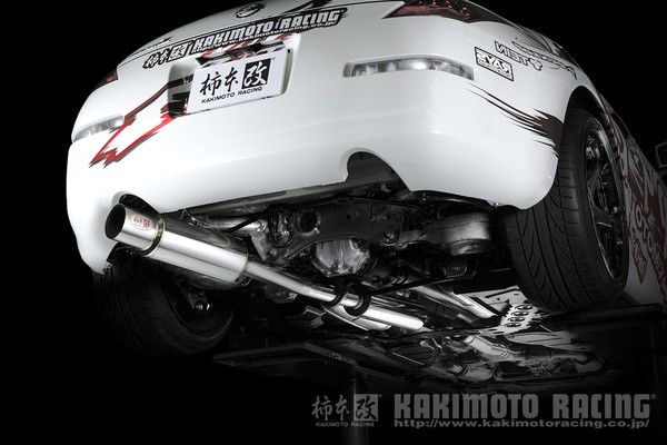 フェアレディZ Z33マフラー Z33 フェアレディZ ステンマフラー +中間パイプ チタン 発色