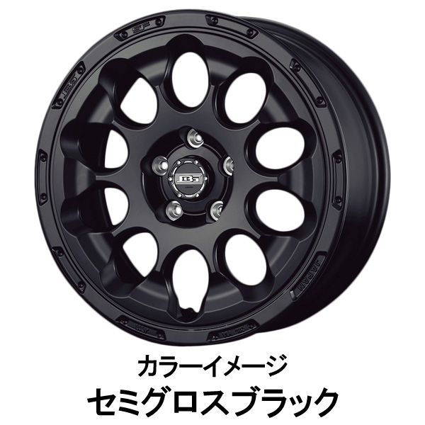 コーセイ ボトムガルシア クロノ 1本販売 ホイール デリカD：5 CV1W/CV2W/CV4W/CV5W BDC701/BDC704 KOSEI BOTTOM GARCIA CHRONO アルミホイール 1枚 単品｜ktspartsshop2｜02