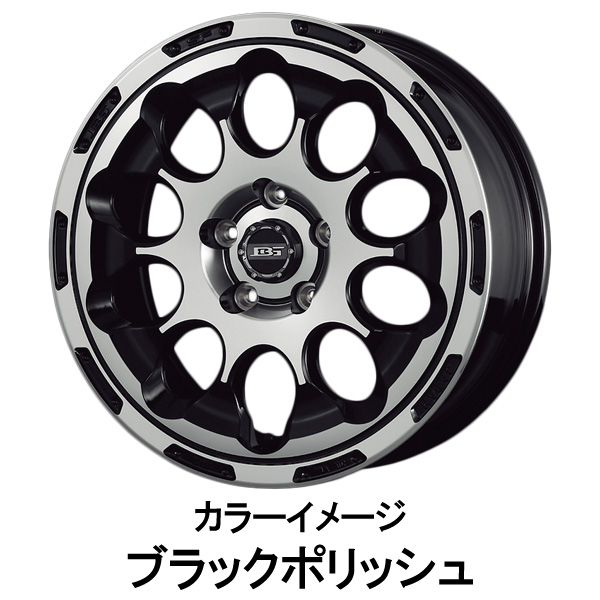 コーセイ ボトムガルシア クロノ 1本販売 ホイール デリカD：5 CV1W/CV2W/CV4W/CV5W BDC701/BDC704 KOSEI BOTTOM GARCIA CHRONO アルミホイール 1枚 単品｜ktspartsshop2｜03