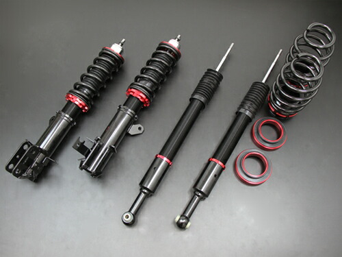 フィット　gk5 gk3 gp5　ラルグス　車高調　車高調整キット Largus フィット GK3 GK5 車高調 ラルグス 全長調整式車高調