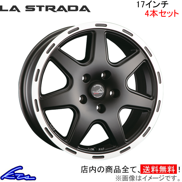 LA STRADA - ラ・ストラーダ ティラード 差し交わす 4本仕かける 銀輪 ラングラー JL20系/JL36系 LTC775P44MBRP TIRADO CROSS 軽銀銀輪