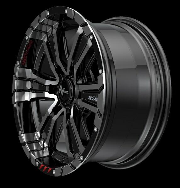 MID ナイトロパワー クロスクロウ GE 4本セット ホイール レネゲード【17×7J 5-110 INSET31】NITRO POWER CROSS CLAW GRAFFITI EDITION アルミホイール 1台分 | マルカサービス | 06