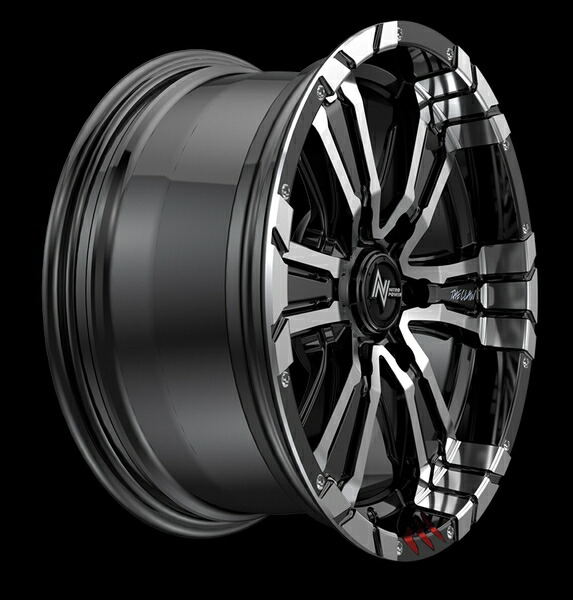 MID ナイトロパワー クロスクロウ GE 4本セット ホイール レネゲード【17×7J 5-110 INSET31】NITRO POWER CROSS CLAW GRAFFITI EDITION アルミホイール 1台分 | マルカサービス | 10