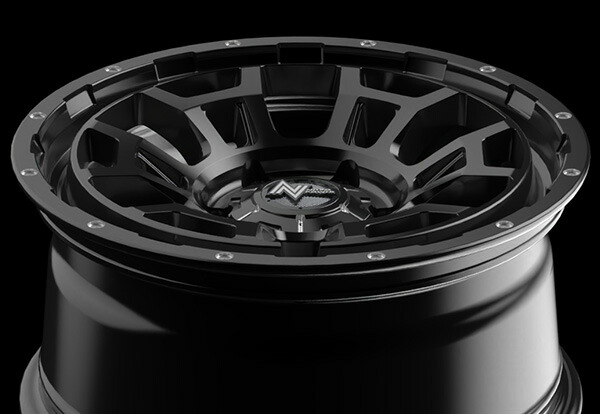 マルカサービス MID ナイトロパワー H6スラッグ 4本セット ホイール