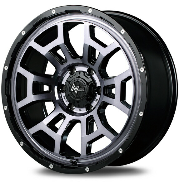 MID ナイトロパワー H6スラッグ 1本販売 ホイール キャラバン【16×6.5J 6-139 INSET48】25系 NITRO POWER H6 SLUG アルミホイール 1枚 単品｜ktspartsshop2｜13