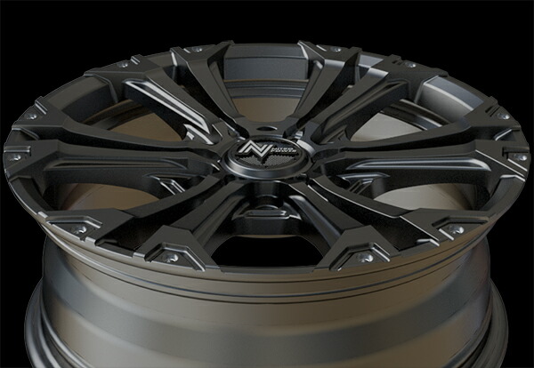 MID ナイトロパワー ジャベリン 4本セット ホイール ハイエース/レジアスエース【17×6.5J 6-139 INSET38】200系 NITRO POWER JAVELIN アルミホイール 1台分 | マルカサービス | 13