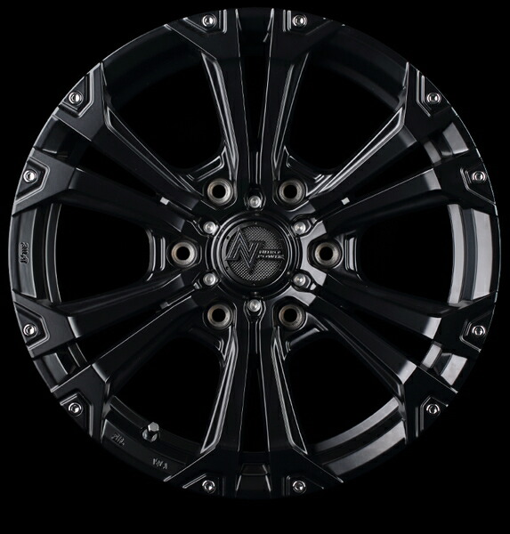 MID ナイトロパワー ジャベリン 4本セット ホイール ハイエース/レジアスエース【17×6.5J 6-139 INSET38】200系 NITRO POWER JAVELIN アルミホイール 1台分 | マルカサービス | 08