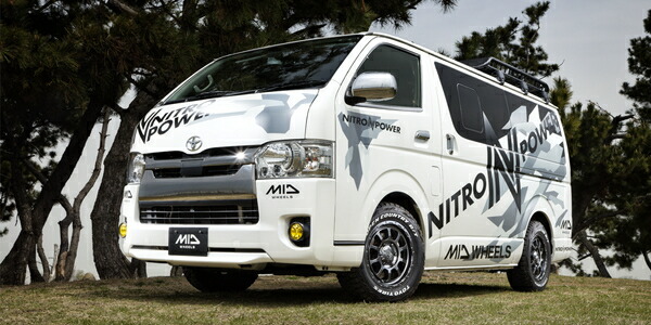 MID ナイトロパワー M10パーシング 4本セット ホイール【16×6.5J 6-139 INSET38 ブラック/DC】NITRO POWER M10 PERSHING アルミホイール | マルカサービス | 13