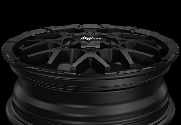 MID ナイトロパワー M28バレットKC 1本 ホイール アルト【15×5J 4-100 INSET48 セミグロスブラック】25系 NITRO POWER M28 BULLET-KC | マルカサービス | 13