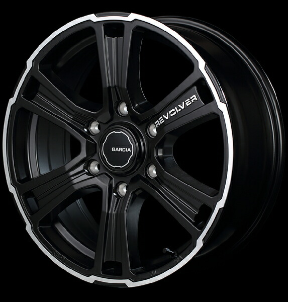 MID ガルシア SSリボルバー 1本販売 ホイール ハイエース/レジアスエース【16×6.5J 6-139 INSET38】200系 Garcia SS REVOLVER アルミ | マルカサービス | 04