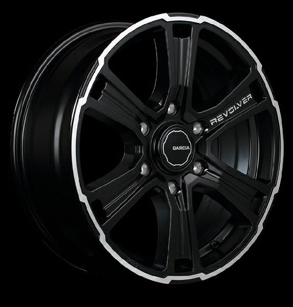 MID ガルシア SSリボルバー 1本販売 ホイール ハイエース/レジアスエース【16×6.5J 6-139 INSET38】200系 Garcia SS REVOLVER アルミ | マルカサービス | 06