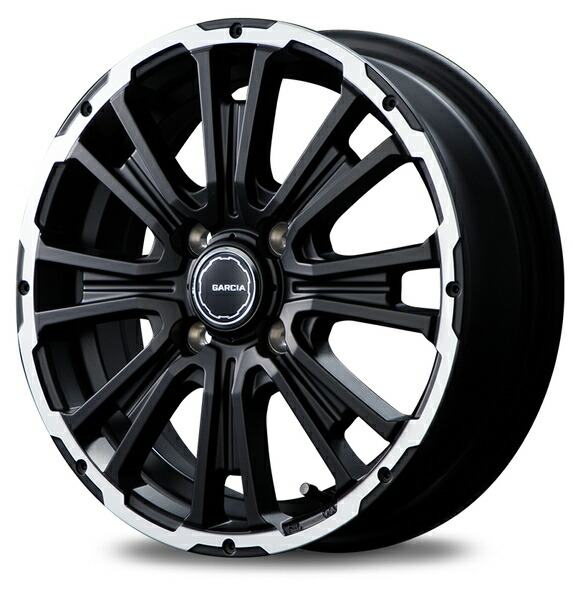 MID ガルシア SSリボルバーKC 4本セット ホイール N-BOX【14×4.5J 4-100 INSET45】JF1/JF2 Garcia SS REVOLVER KC アルミホイール 4枚 1台分 | マルカサービス | 06