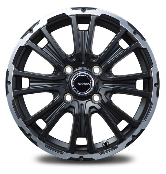 MID ガルシア SSリボルバーKC 4本セット ホイール N-BOX【14×4.5J 4-100 INSET45】JF1/JF2 Garcia SS REVOLVER KC アルミホイール 4枚 1台分 | マルカサービス | 07