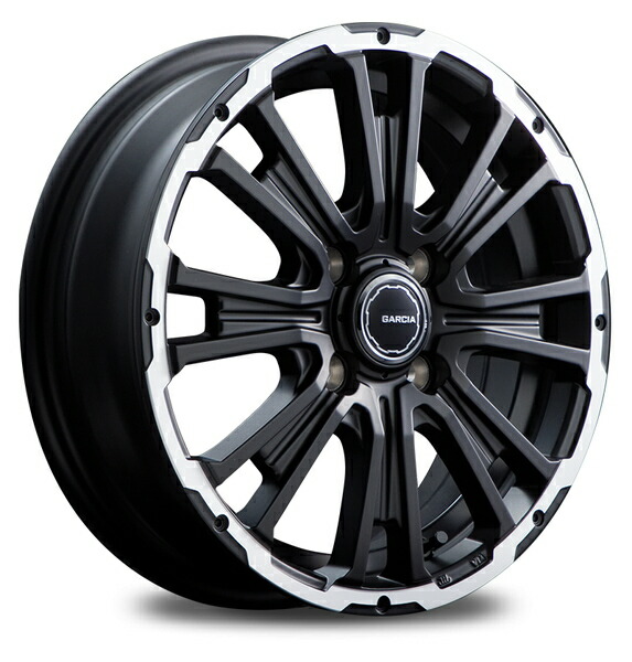 MID ガルシア SSリボルバーKC 4本セット ホイール N-BOX【14×4.5J 4-100 INSET45】JF1/JF2 Garcia SS REVOLVER KC アルミホイール 4枚 1台分 | マルカサービス | 08