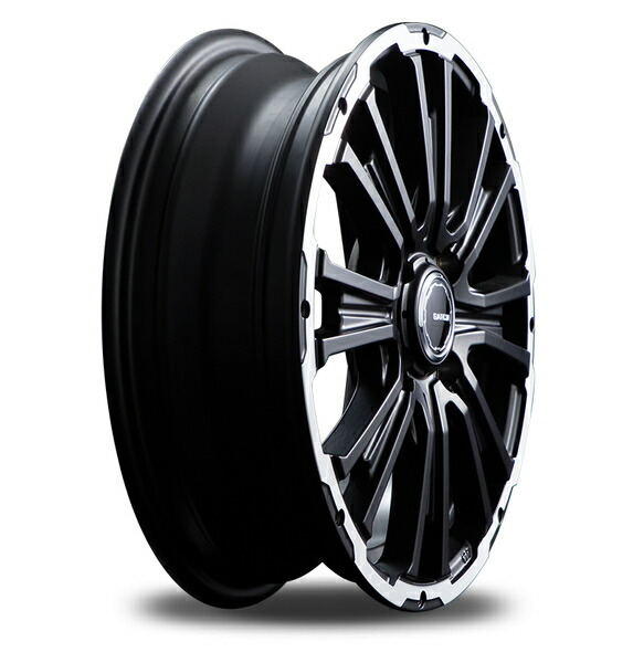 MID ガルシア SSリボルバーKC 4本セット ホイール N-BOX【14×4.5J 4-100 INSET45】JF1/JF2 Garcia SS REVOLVER KC アルミホイール 4枚 1台分 | マルカサービス | 09