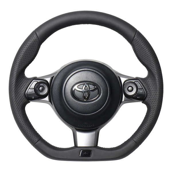アクア GRスポーツ 10系 ステアリング レアル オリジナルシリーズ GRM-LPB-SL REAL Dシェイプ 小径 ノーマルグリップ AQUA GR SPORT | REAL（車） | 01