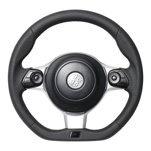 86 ZN6 ステアリング レアル オリジナルシリーズ GRM-LPB-SL REAL Dシェイプ 小径 ガングリップ ハチロク ハンドル | REAL（車） | 01