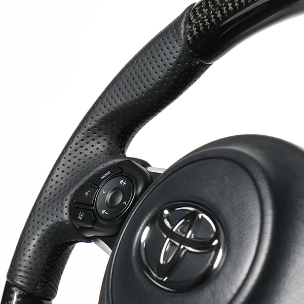 GR86 ZN8 ステアリング レアル オリジナルシリーズ GR-BKC-BK 工賃セット REAL Dシェイプ 小径 ガングリップ ハチロク ハンドル | REAL（車） | 03