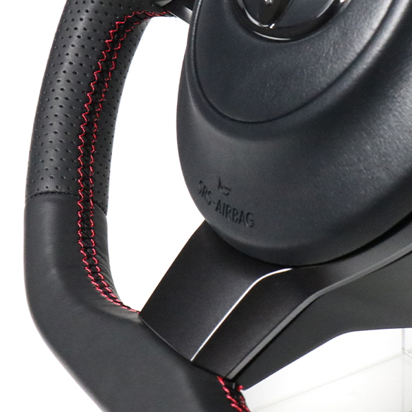 ヴィッツ GRスポーツ GR 130系 ステアリング レアル オリジナルシリーズ GR-LPB-RD 工賃セット REAL Dシェイプ 小径 ガングリップ Vitz | REAL（車） | 02