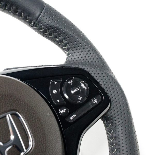 N-BOX N-BOXカスタム JF3 JF4 ステアリング レアル オリジナルシリーズ HNC-LPB-SL REAL ソフトDシェイプ 小径 ガングリップ NBOX custom | REAL（車） | 02
