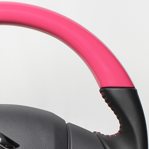 ジムニー JB23W ステアリング レアル オリジナルシリーズ MR31-PCW-PC 取付セット REAL ソフトDシェイプ 小径 ガングリップ ハンドル | REAL（車） | 01