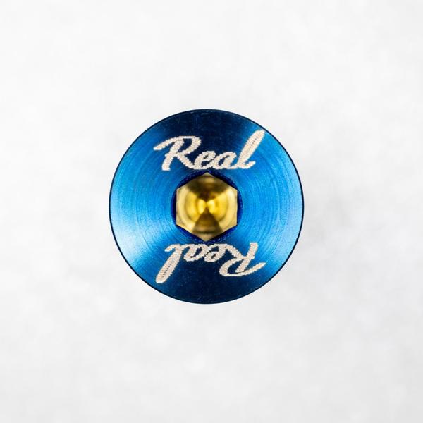 レアル チタンボルト ブルー 6個セット RSS-TB-BL REAL ステアリングオプション | REAL（車） | 04