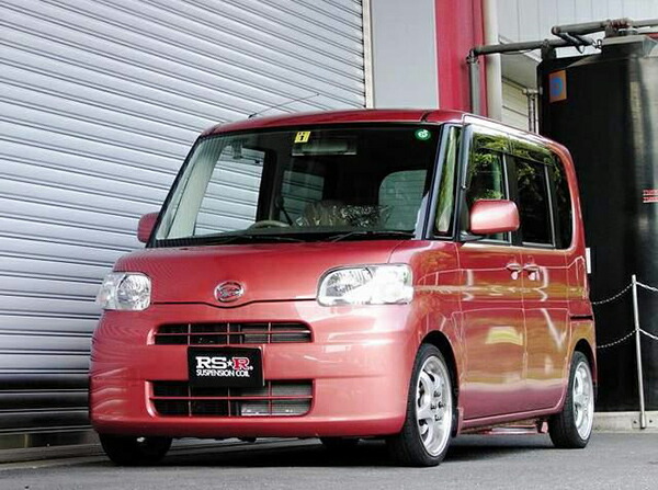 タント L385S ダウンサス フロント左右セット RSR Ti2000ダウン D107TDF RS-R RS★R Ti2000 DOWN フロントのみ Tanto ローダウン_1