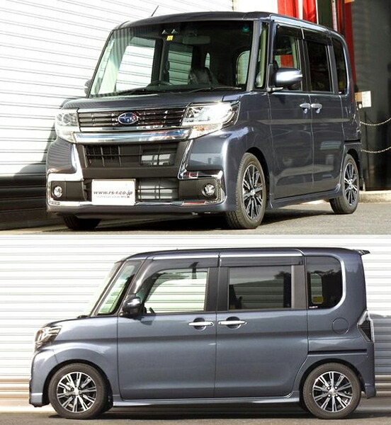 シフォン LA600F ダウンサス フロント左右セット RSR RS-Rダウン D400DF RS-R RS★R DOWN フロントのみ CHIFFON ローダウン_1
