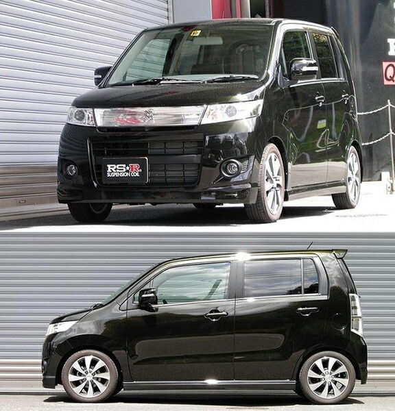 ワゴンRスティングレー MH23S ダウンサス 1台分 RSR RS-Rダウン S150D RS-R RS★R DOWN 一台分 WAGON R STINGRAY ローダウン | RSR | 01
