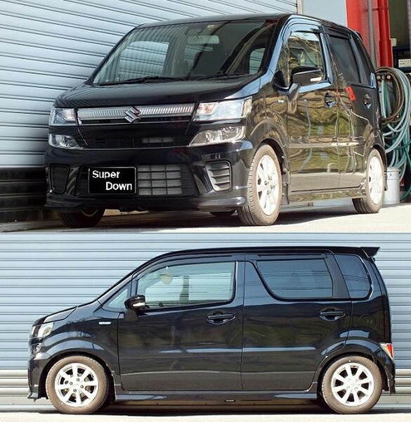 ワゴンR MH55S ダウンサス リア左右セット RSR RS-Rスーパーダウン S174SR RS-R RS★R SUPER DOWN リアのみ WAGON R ローダウンの画像