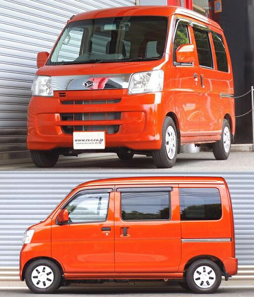 ハイゼットカーゴ S321V ダウンサス 1台分 RSR RS-Rダウン D120D RS-R RS★R DOWN 一台分 HIJET CARGO ローダウン
