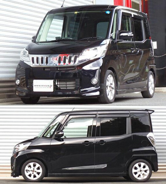 eKスペースカスタム B11A ダウンサス 1台分 RSR RS-Rダウン B525D 工賃セット アライメント込 RS-R RS★R DOWN 一台分 eK space custom | RSR | 01