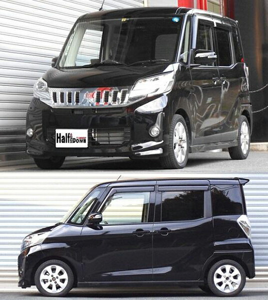 RS-R Ti2000ハーフダウン 1台分 ダウンサス eKスペースカスタム B11A B525THD 工賃セット アライメント込 RSR RS★R Ti2000 HALF DOWN バネ | RSR | 01