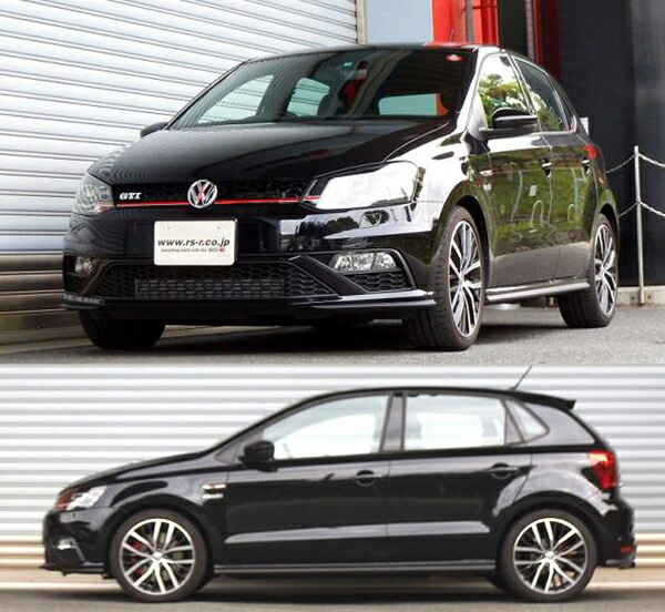 ポロGTI 6RDAJ ダウンサス 1台分 RSR Ti2000ダウン W024TD RS-R RS★R Ti2000 DOWN 一台分 Polo ローダウン | RSR | 01