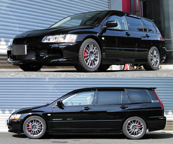 ランサーワゴン CT9W ダウンサス 1台分 RSR RS-Rダウン B059D 工賃セット アライメント込 RS-R RS★R DOWN 一台分 LANCER WAGON ローダウン | RSR | 01