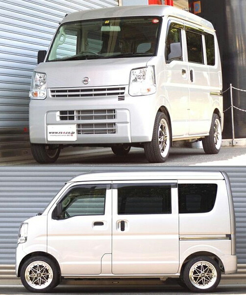 NV100クリッパー DR17V ダウンサス リア左右セット RSR RS-Rダウン S652WR RS-R RS★R DOWN リアのみ CLIPPER ローダウンの画像