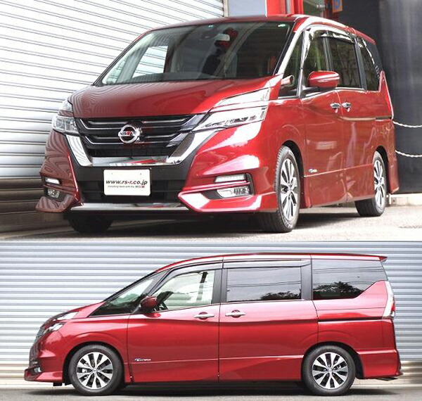 セレナ GFC27 ダウンサス 1台分 RSR Ti2000ダウン N700TW 工賃セット アライメント込 RS-R RS★R Ti2000 DOWN 一台分 SERENA ローダウン | RSR | 01